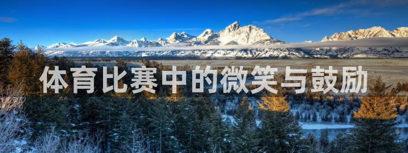 体育比赛中的微笑与鼓励